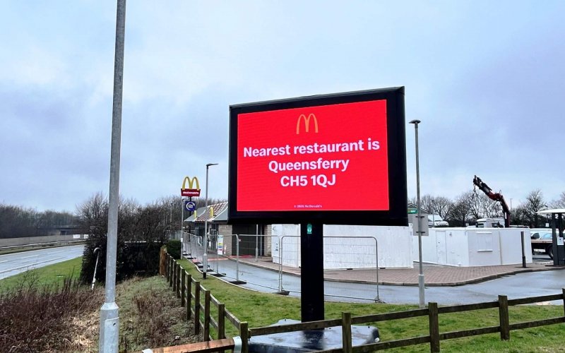 McDonalds #1154 Holywell Digital A