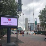 Trotter Temporary Signage - Experiential - LED Trotter Wembley