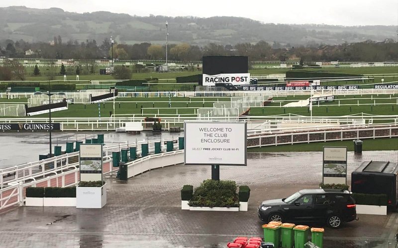 Trotter Temporary Signage - Events - Cheltenham Races