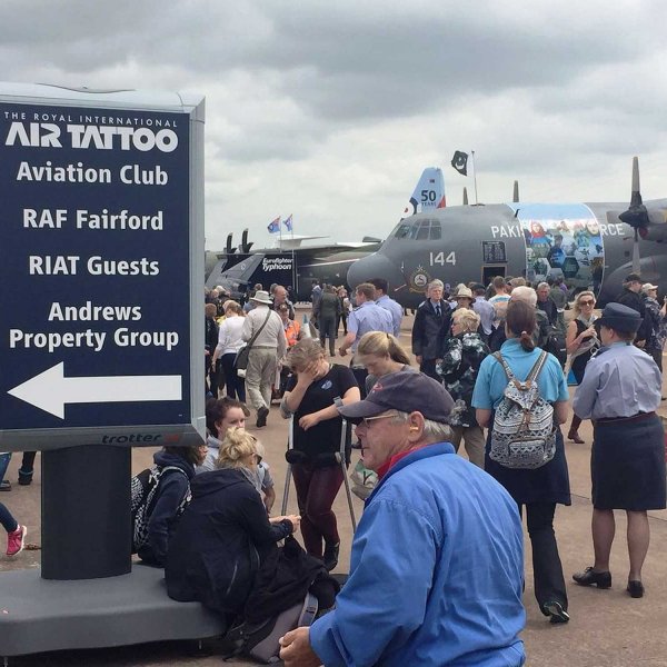 Trotter Temporary Signage - Events - Air Tattoo